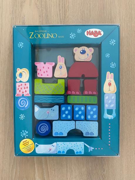 Drevená skladačka zoolino, 
