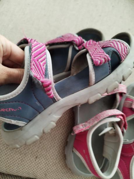 Sandále, decathlon,34