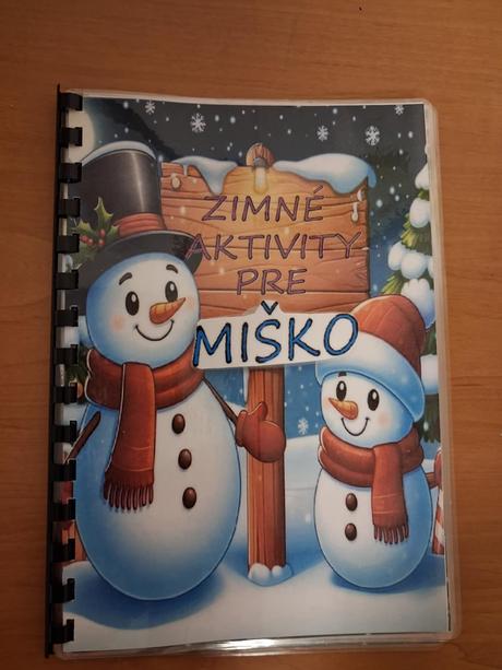 Montessori knižka zimné aktivity, 