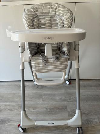 Peg perego prima pappa follow me linear grey, peg-pérego