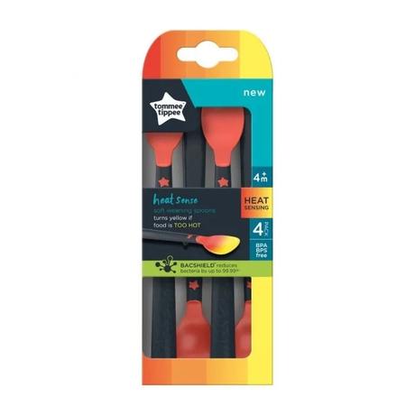 Tommee tippee heat sense lyžičky 4ks,