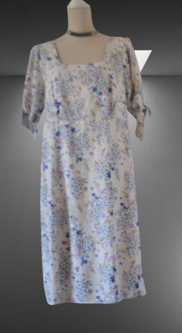 Dámske ľanové šaty, veľ. l, l