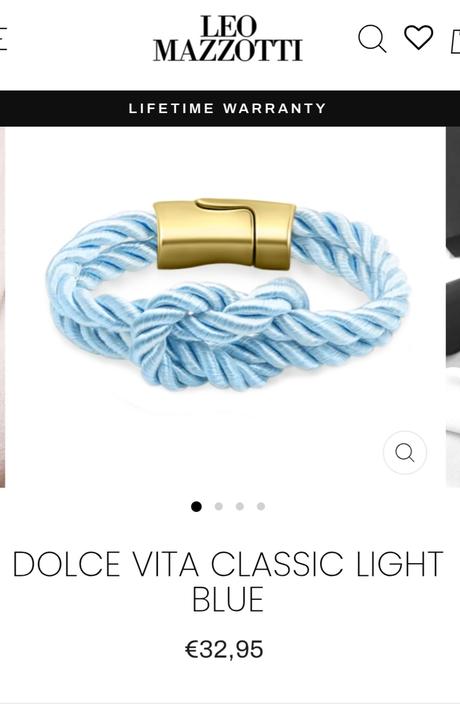 Náramok leo mazzotti., 