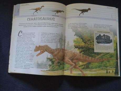 2x encyklopédia o dinosauroch - ako nové,