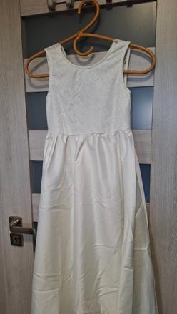 Dievčenské šaty na prijímanie,svadbu, 140