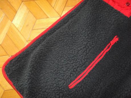 Červená bunda so stojačikom, c&a,182