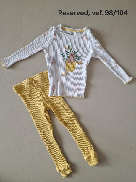 Pyžamko."mačičky" reserved, veľ. 98/104, reserved,104