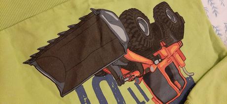 Mikina s bagrom, palomino,116