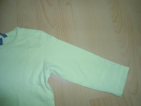 Zlte tricko dlhy rukavik, h&m,92