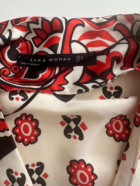 Zara satenove saty s, zara,s