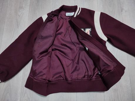 Bejzbalová bunda, h&m,134