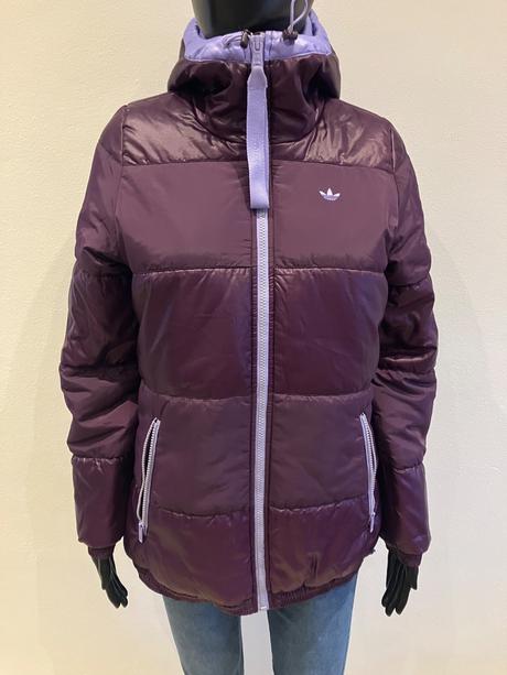 Dámska šušťáková vetrovka fialová adidas (34), adidas,xs