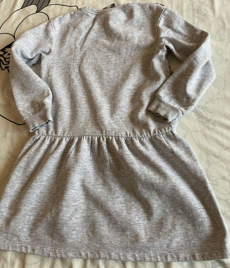 Teplákové teplé šaty hello kitty v. 122/128, hello kitty,122