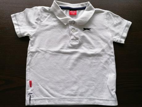 Biele pólo triko, slazenger,104