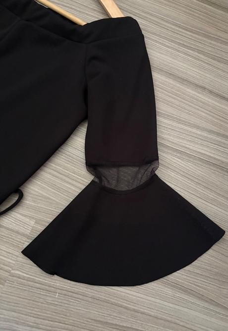 Čierne elegantné šaty, s