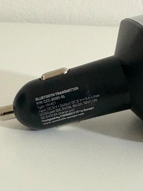 Bluetooth transmitter connect it,
