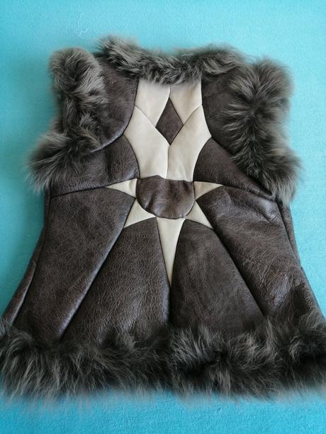 Detská vesta - kožúšok, 116