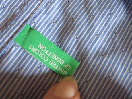 Ľahká košela so vzorom -zn. benetton -veľ. 140/146, benetton,140