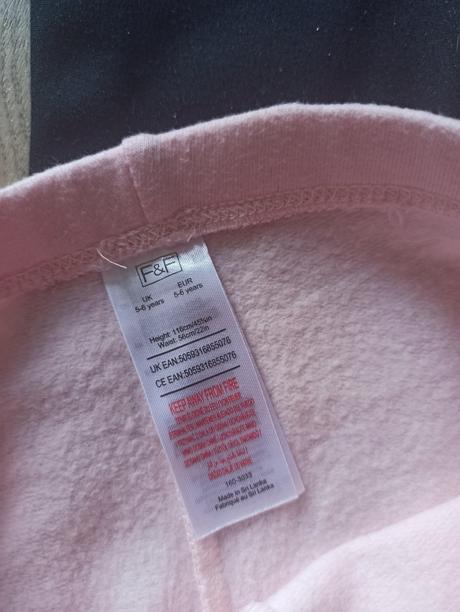 Zateplené legíny 2ks, decathlon,110