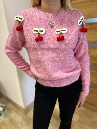 Pletený pulóver, s