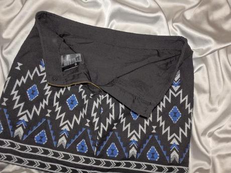 H&m divided vyšívaná sukňa, h&m,40