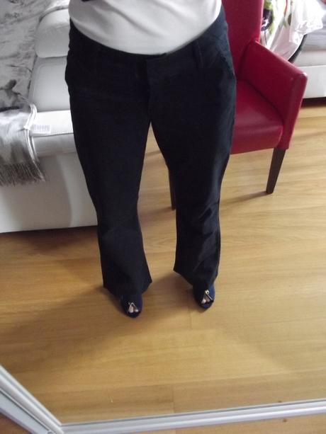 Nohavice sportovo-elegantne, h&m,m