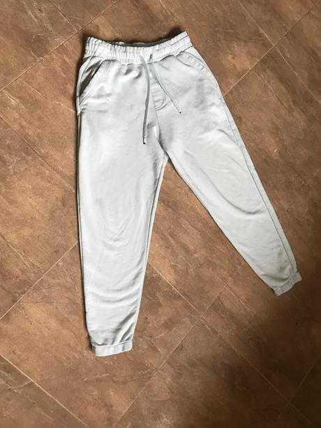 Zara tepláky zelenkavé s, zara,s