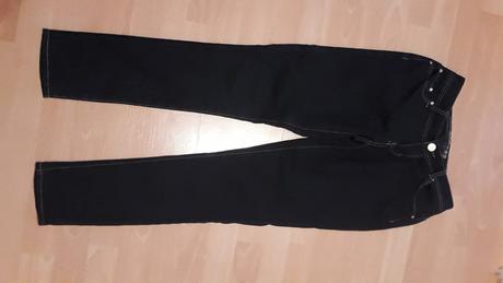 Riflove nohavice, denim,38