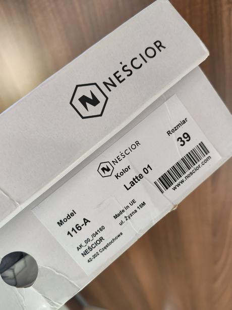 Kožené sandalky, 39