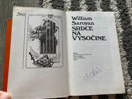 Srdce na vysočine- w.saroyan-prvé vyd.1984,