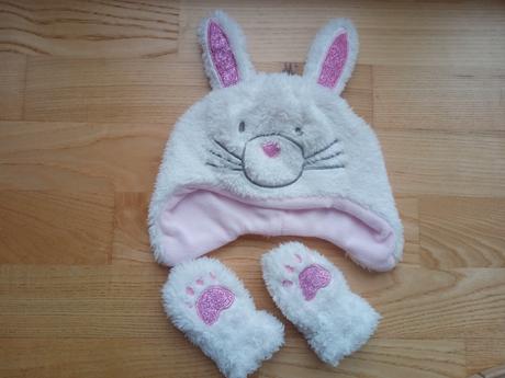 Zimny set(ciapka a rukavice), bambino,68