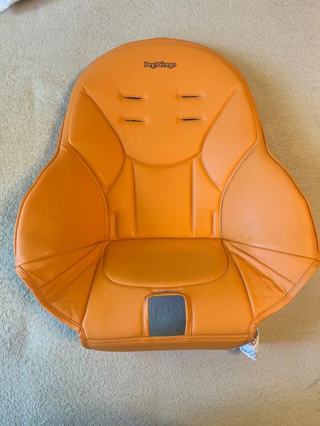 Vysoká stolička peg perego siesta oranžová, peg-pérego