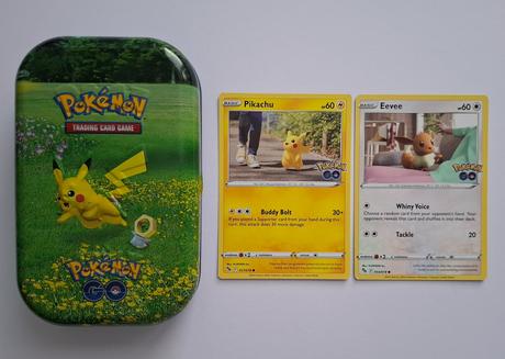 Pokémon go plechovka pikachu, 