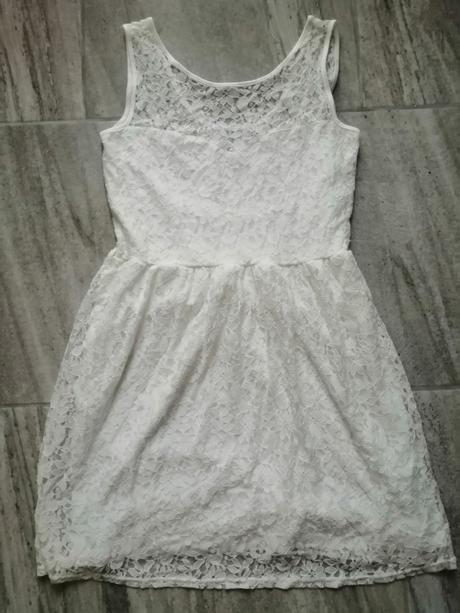 Maslovobiele čipkované šaty, vm, m