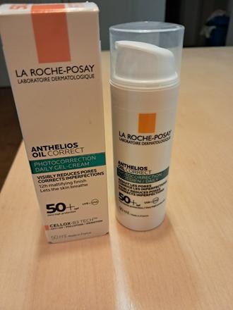 La roche-posay fotokorekčný denný krém/gél spf 50,