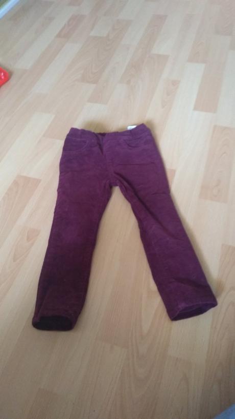 Mencestraky bordove hm 92, h&m,92