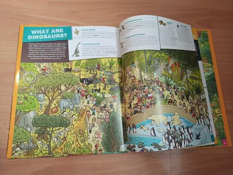Seek and find dinosaurs hb, 