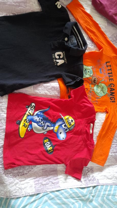 Trička 122 balik, 122–134