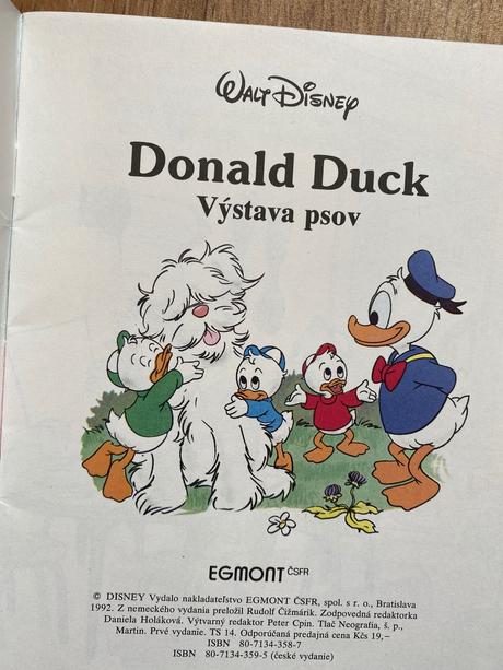 Krásne staré retro mini knižky walt disney, 