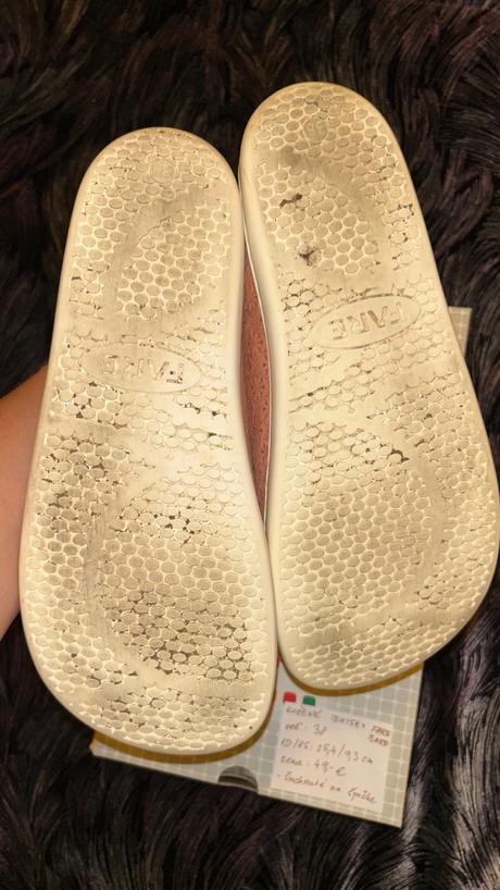 Fare bare kožené barefoot tenisky, fare,38