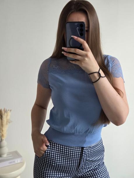 Kocca top s čipkou xs/s, s / xs