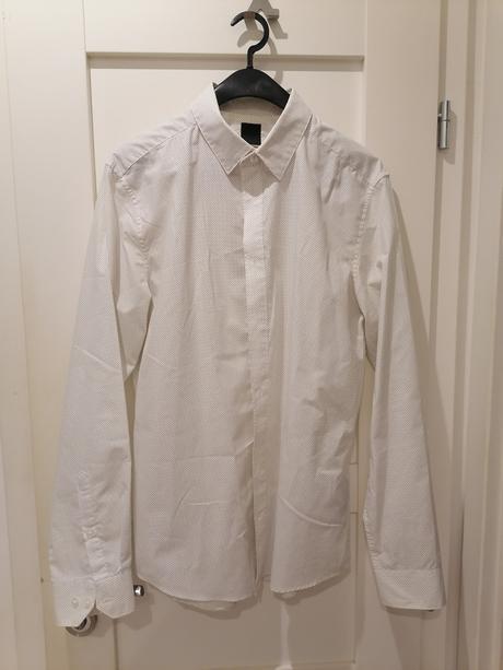 Košeľa h&m s bodkami veľkosť m, h&m,m