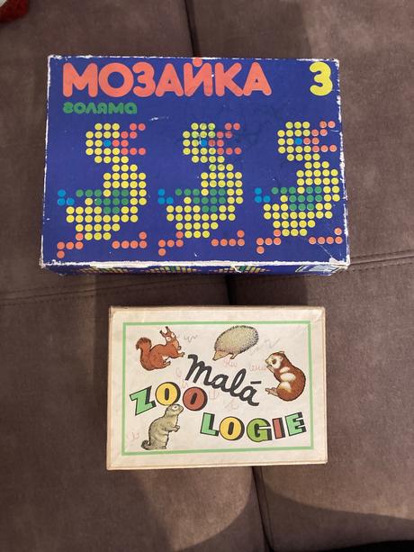 Retro hry - mozaika a mala zoologie,