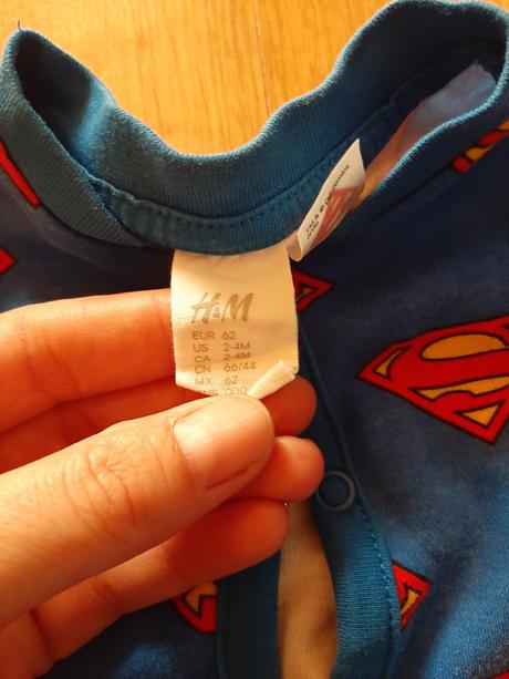 Pyžamko spiderman, h&m,62