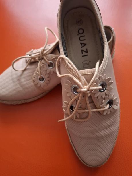 Dámske kožené topánky, 40