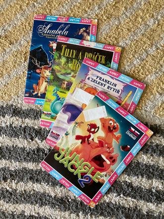 Dvd vapet rozprávky 4ks, 