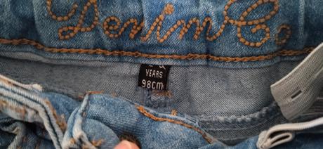 Riflové šortky, denim co,98