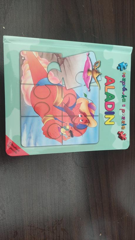 Knižka s puzzle, 