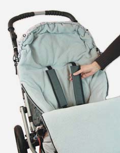 Emitex zimný fusak do kočíka combi e 3v1, emitex