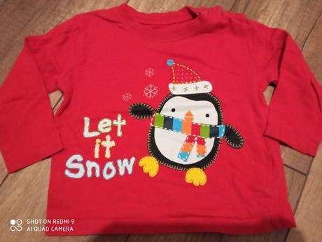 Vianočné tričko, f&f,80